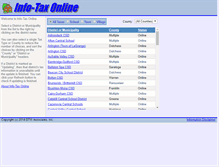 Tablet Screenshot of infotaxonline.com